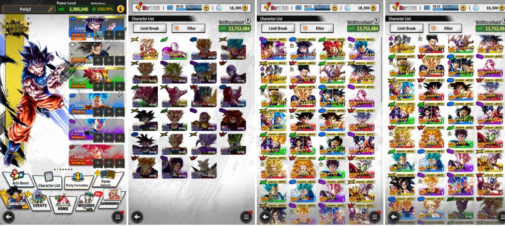 ⭐ULTRA GOKU/FRIEZA ANNY + MUI 13 + EVO VEGETA 11 + CHRONO⭐