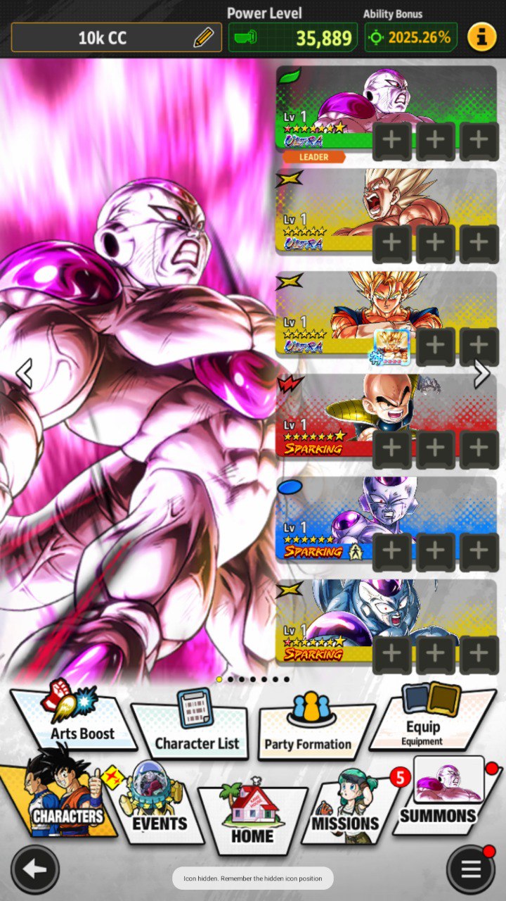⭐3 ULTRA 8 STAR NEW UL FRIEZA / GOKU / VEGITO + 10.000 CC + SP/LL⭐