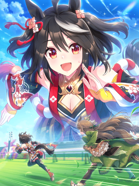 Umamusume: Pretty Derby Kitasan Black x 4 + 2-9 SSR Global Account