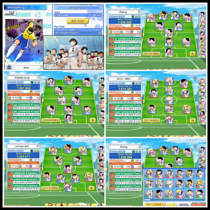 ⚽6 SUPERSTAR PERFECT 8KK TEAM POWER⚽