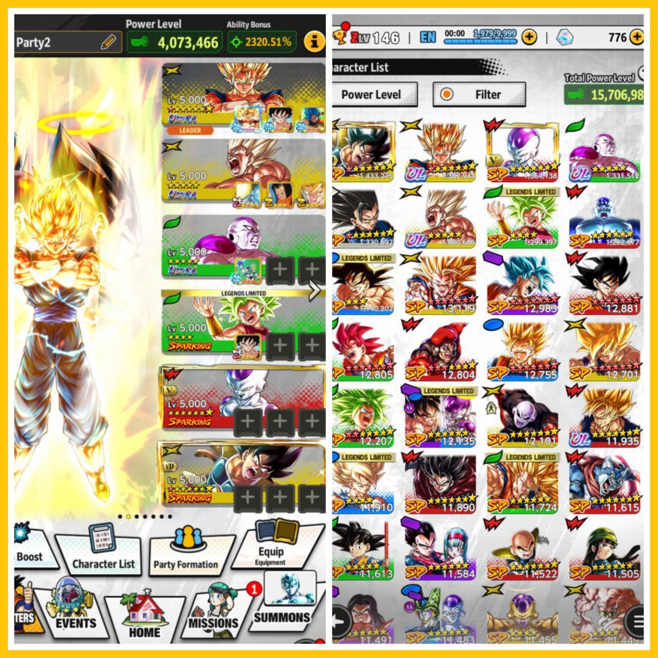 🔥UL VEGITO + UL GOKU ANNY + UL FRIEZA + LL KEFLA + ZENKAI🔥