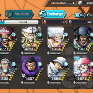 ⭐OPBR 6 EX LUFFY G5 LIGHT + KIZARU + KUZAN + LUCCI + ROGER + WHITEBEARD + DIAMONDS & FRAG.⭐