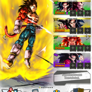 🔥DBL ULTRA SSJ4 VEGETA 8⭐️ + GREAT GT TEAM🔥