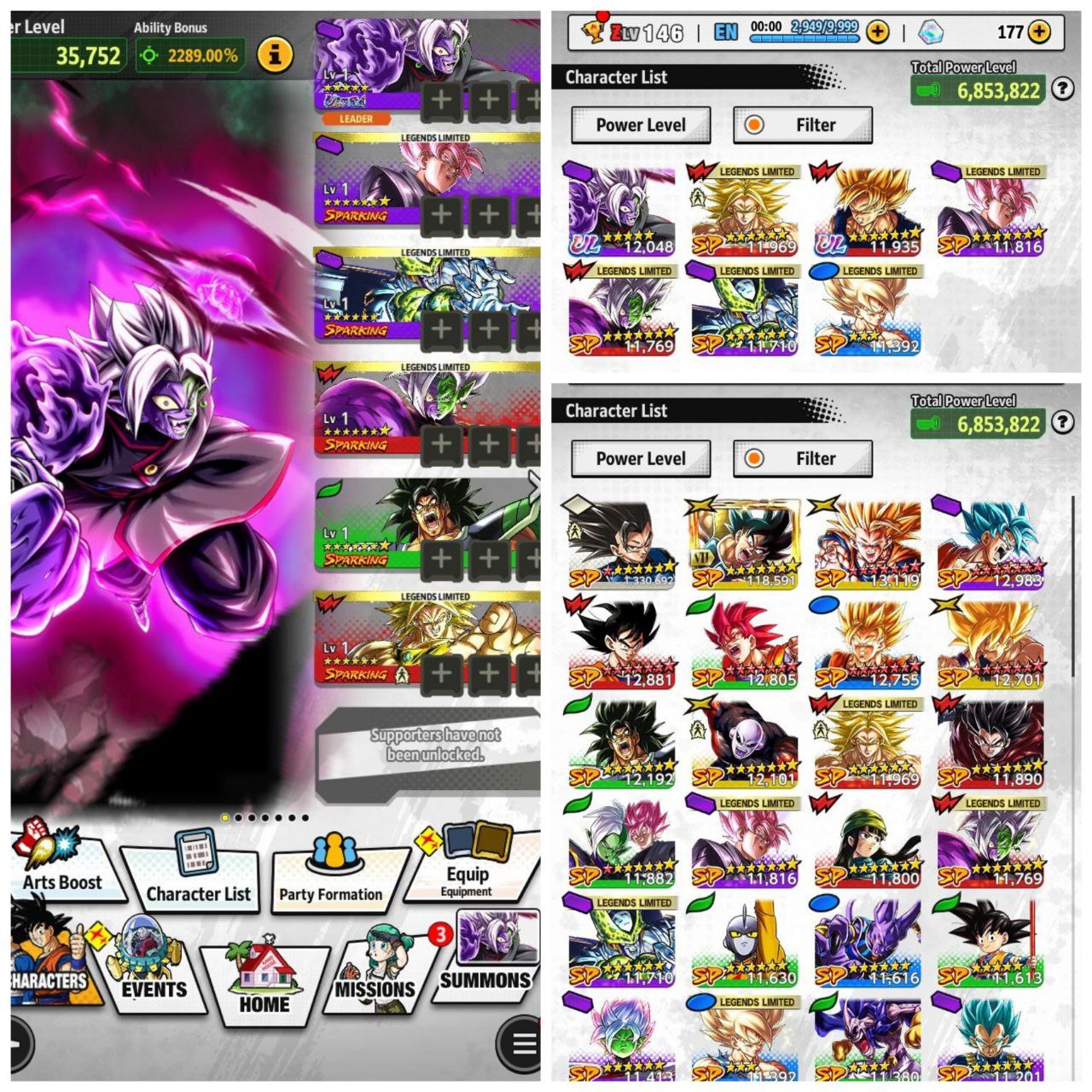 🔥DBL ULTRA FUSION CORRUPTED ZAMASU + GOOD FUTURE TEAM🔥