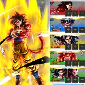 🔥DBL NEW UL GOKU SSJ4⭐+ UL VEGETA SSJ4⭐🔥