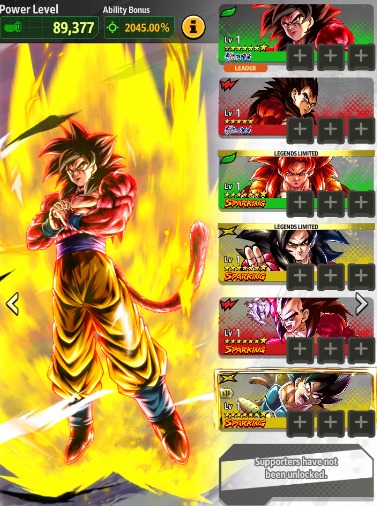 🔥DBL NEW UL GOKU SSJ4⭐+ UL VEGETA SSJ4⭐🔥