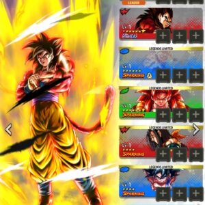 🔥DBL NEW UL GOKU SSJ4⭐+ UL VEGETA SSJ4⭐+ LL GOHAN SSJ2⭐+20.000 Chrono 🔥