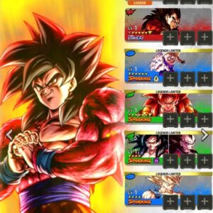 🔥DBL NEW UL GOKU SSJ4⭐+ UL VEGETA SSJ4⭐+ LL GOHAN SSJ2⭐+10.000 Chrono 🔥