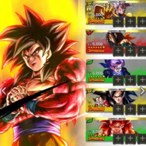 🔥DBL NEW UL GOKU SSJ4⭐+ GT TEAM⭐🔥