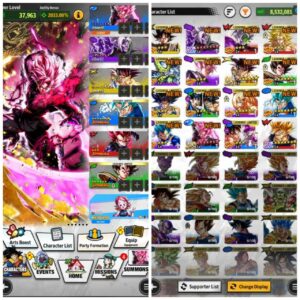 🔥‼️UL CORRUPTED ZAMASU 14⭐+ LEGEND USV ROSE' 14⭐+ LEGEND BARDACK 8⭐+10.000 CHRONO‼️🔥