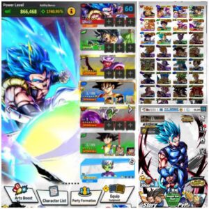 ⭐ANNY GOGETA BLU 8 STARS + FULL POWER BROLY 8 STARS + 10K CHRONO⭐(A15)