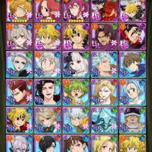💜 7DS: GRAND CROSS ANNY MELIODAS + ESCANOR/MERLIN + MELIODAS/ELIZABETH ++ FRESH 💜